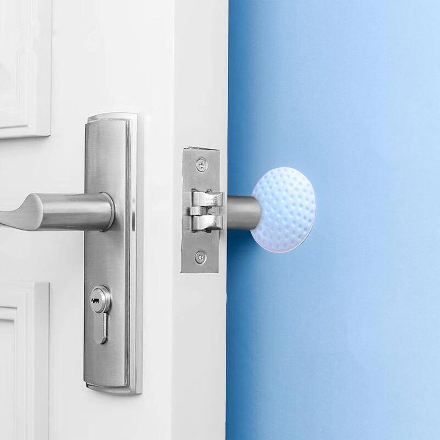 Butée de Porte - SecureStop™ - Bleu Pastel - Bebe Protection