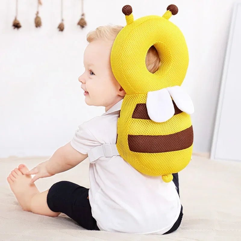 Coussin Bébé - BabyHeadBackProtector™ - Jaune - Bebe Protection